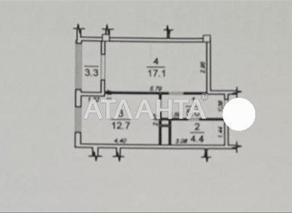 2-комнатная квартира по адресу ул. Жемчужная (площадь 42,5 м²) - imageAlt 7 2-комнатная квартира по адресу ул. Жемчужная (площадь 42,5 м²) - Atlanta.ua - imageAlt 7
