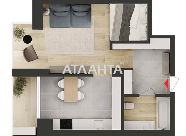 1-кімнатна квартира за адресою вул. Стрийська (площа 49 м²) - Atlanta.ua - фото 11