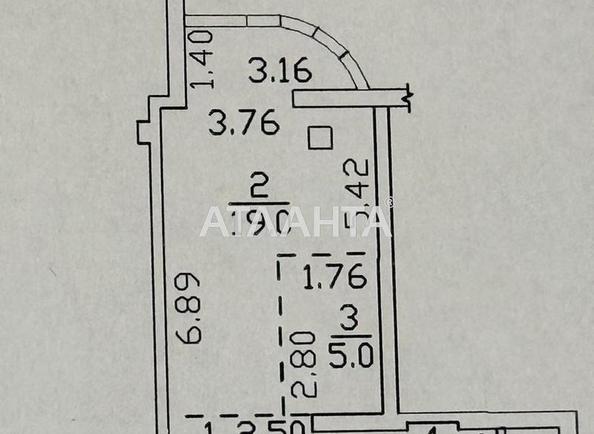 1-комнатная квартира по адресу Фонтанская дор. (площадь 34,8 м²) - Atlanta.ua - imageAlt 19