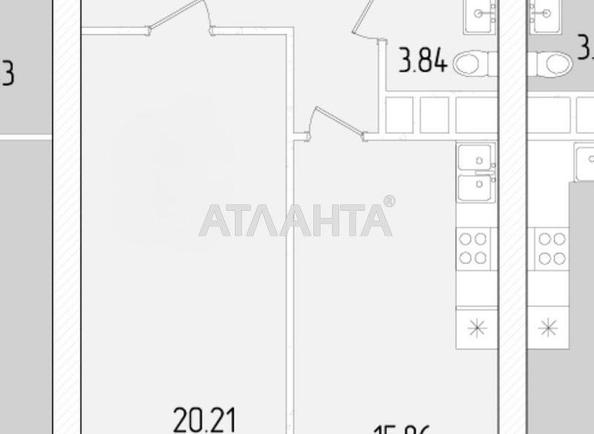 2-комнатная квартира по адресу ул. Краснова (площадь 48,5 м²) - Atlanta.ua - фото 19