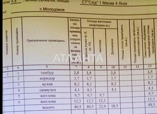 Будинок за адресою вул. 4-я лінія (площа 40,5 м²) - Atlanta.ua - фото 3
