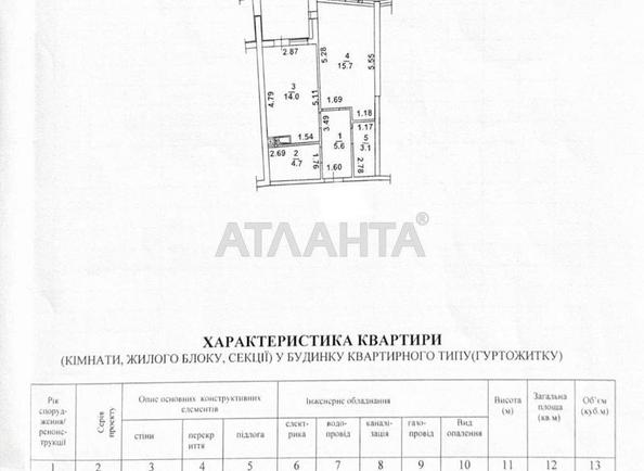 1-комнатная квартира по адресу Курортный пер. (площадь 45,5 м²) - Atlanta.ua - imageAlt 10
