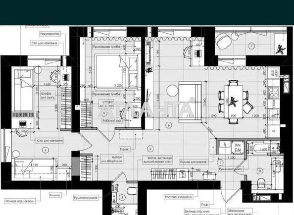 2-комнатная квартира по адресу ул. Зализнична (площадь 82,5 м²) - Atlanta.ua - imageAlt 9