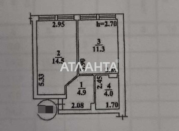 1-комнатная квартира по адресу ул. Инглези (площадь 35 м²) - Atlanta.ua - imageAlt 5