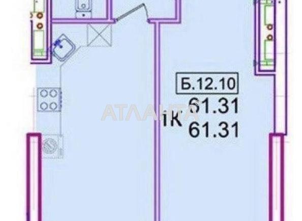1-кімнатна квартира за адресою вул. Генуезька (площа 61,5 м²) - Atlanta.ua - фото 8