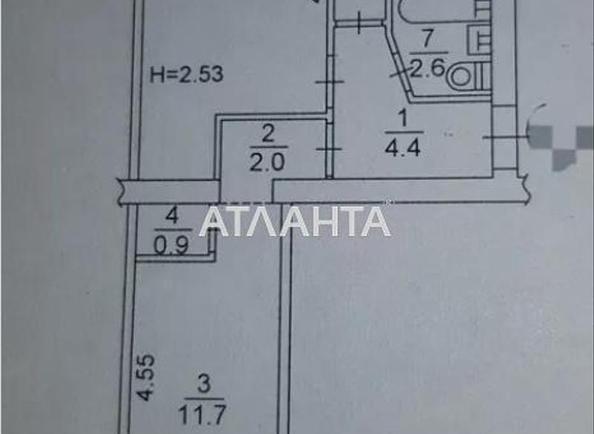 2-комнатная квартира по адресу ул. Волынская (площадь 44,4 м²) - Atlanta.ua - imageAlt 8