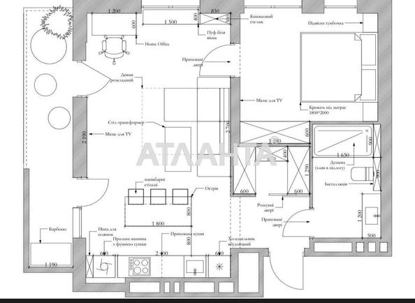 2-комнатная квартира по адресу ул. Академика Янгеля (площадь 55 м²) - Atlanta.ua - imageAlt 4