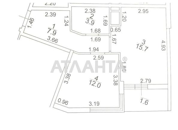 1-комнатная квартира по адресу ул. Краснова (площадь 43 м²) - Atlanta.ua - фото 8