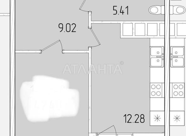 1-комнатная квартира по адресу ул. Краснова (площадь 41,7 м²) - Atlanta.ua - imageAlt 6