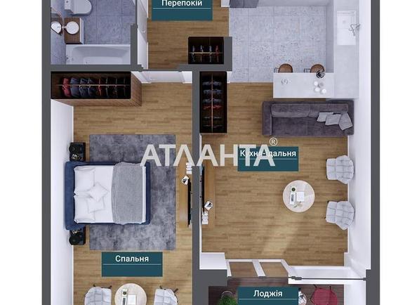 1-кімнатна квартира за адресою вул. Французький бульв. (площа 52,9 м²) - Atlanta.ua - фото 17