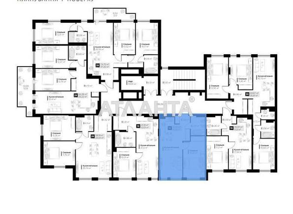 1-комнатная квартира по адресу ул. Галицкая (площадь 41,5 м²) - Atlanta.ua - imageAlt 12