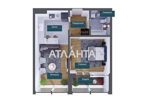 1-комнатная квартира по адресу Французский бул. (площадь 48,4 м²) - Atlanta.ua - imageAlt 9