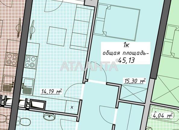 1-комнатная квартира по адресу Курортный пер. (площадь 45,5 м²) - imageAlt 10 1-комнатная квартира по адресу Курортный пер. (площадь 45,5 м²) - Atlanta.ua - imageAlt 10