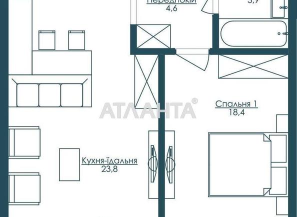 1-комнатная квартира по адресу Французский бул. (площадь 53,3 м²) - imageAlt 16 1-комнатная квартира по адресу Французский бул. (площадь 53,3 м²) - Atlanta.ua - imageAlt 16