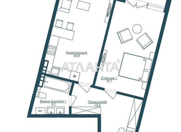 1-комнатная квартира по адресу Французский бул. (площадь 67,3 м²) - imageAlt 16 1-комнатная квартира по адресу Французский бул. (площадь 67,3 м²) - Atlanta.ua - imageAlt 16