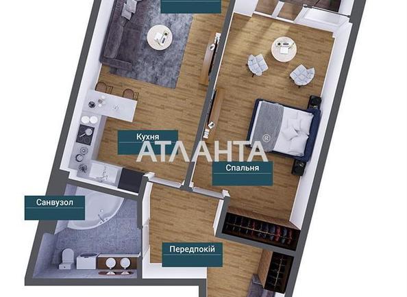 1-комнатная квартира по адресу Французский бул. (площадь 60,6 м²) - imageAlt 3 1-комнатная квартира по адресу Французский бул. (площадь 60,6 м²) - Atlanta.ua - imageAlt 3