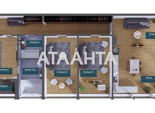 3-комнатная квартира по адресу Французский бул. (площадь 115,4 м²) - imageAlt 3 3-комнатная квартира по адресу Французский бул. (площадь 115,4 м²) - Atlanta.ua - imageAlt 3