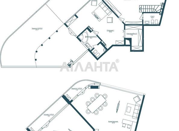 2-комнатная квартира по адресу Французский бул. (площадь 282,7 м²) - фото 2 2-комнатная квартира по адресу Французский бул. (площадь 282,7 м²) - Atlanta.ua - фото 2