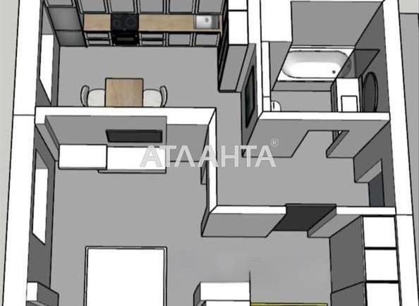 1-комнатная квартира по адресу Длинная ул. (площадь 42,8 м²) - фото 2 1-комнатная квартира по адресу Длинная ул. (площадь 42,8 м²) - Atlanta.ua - фото 2