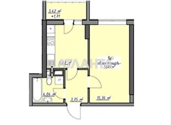 1-комнатная квартира по адресу Глушко ак. Пр. (площадь 33,5 м²) - imageAlt 4 1-комнатная квартира по адресу Глушко ак. Пр. (площадь 33,5 м²) - Atlanta.ua - imageAlt 4