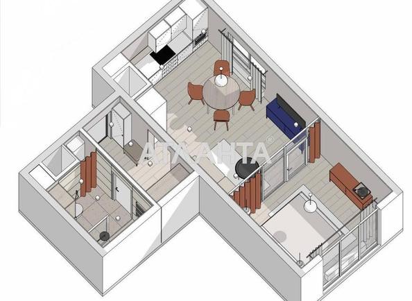1-комнатная квартира по адресу ул. Литературная (площадь 40 м²) - imageAlt 9 1-комнатная квартира по адресу ул. Литературная (площадь 40 м²) - Atlanta.ua - imageAlt 9