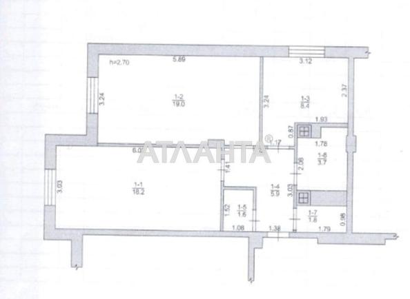 2-кімнатна квартира за адресою вул. Миколаївська (площа 60 м²) - фото 12 2-кімнатна квартира за адресою вул. Миколаївська (площа 60 м²) - Atlanta.ua - фото 12
