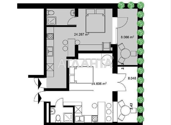 1-комнатная квартира по адресу Волынская ул. (площадь 53,2 м²) - imageAlt 18 1-комнатная квартира по адресу Волынская ул. (площадь 53,2 м²) - Atlanta.ua - imageAlt 18