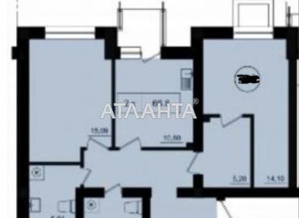 2-комнатная квартира по адресу ул. Чехова (площадь 68 м²) - Atlanta.ua - фото 12