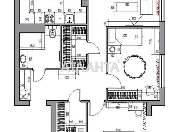 2-комнатная квартира по адресу ул. Чехова (площадь 68 м²) - Atlanta.ua - фото 11