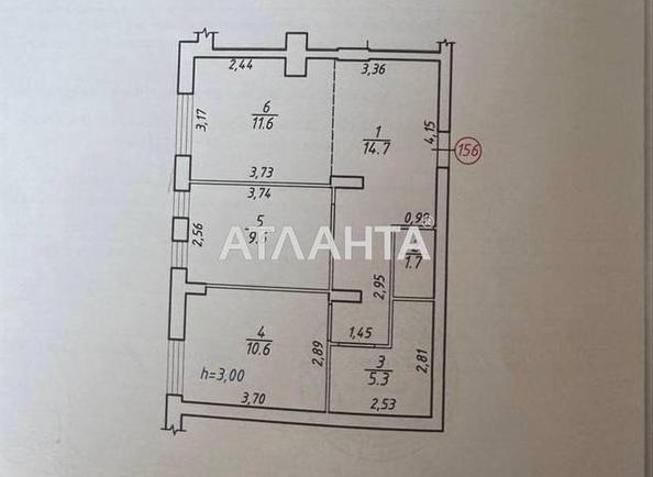 2-комнатная квартира по адресу ул. Орлика Пилипа (площадь 53,5 м²) - фото 10 2-комнатная квартира по адресу ул. Орлика Пилипа (площадь 53,5 м²) - Atlanta.ua - фото 10