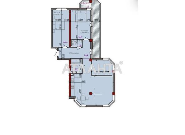 2-комнатная квартира по адресу Компасный пер. (площадь 99,5 м²) - фото 40 2-комнатная квартира по адресу Компасный пер. (площадь 99,5 м²) - Atlanta.ua - фото 40