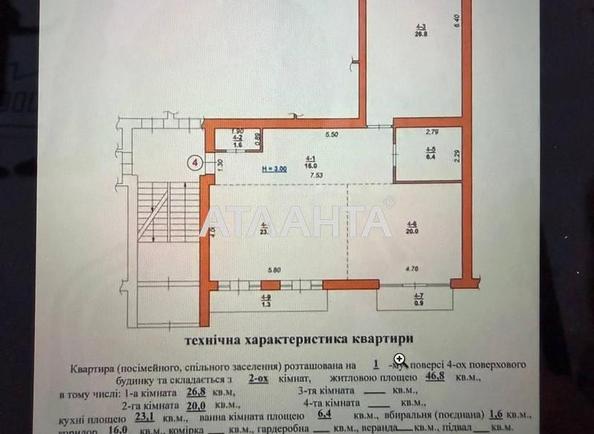 2-комнатная квартира по адресу Каменецкая ул. (площадь 96 м²) - imageAlt 10 2-комнатная квартира по адресу Каменецкая ул. (площадь 96 м²) - Atlanta.ua - imageAlt 10