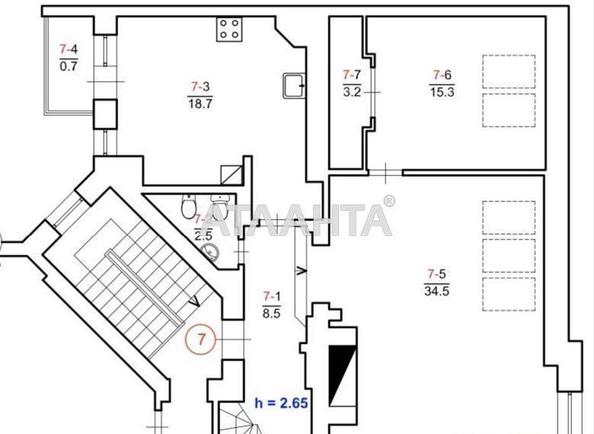 Многокомнатная квартира по адресу Мельника А. Ул. (площадь 158 м²) - Atlanta.ua - imageAlt 25