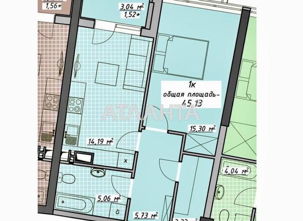 1-комнатная квартира по адресу Курортный пер. (площадь 45 м²) - imageAlt 11 1-комнатная квартира по адресу Курортный пер. (площадь 45 м²) - Atlanta.ua - imageAlt 11