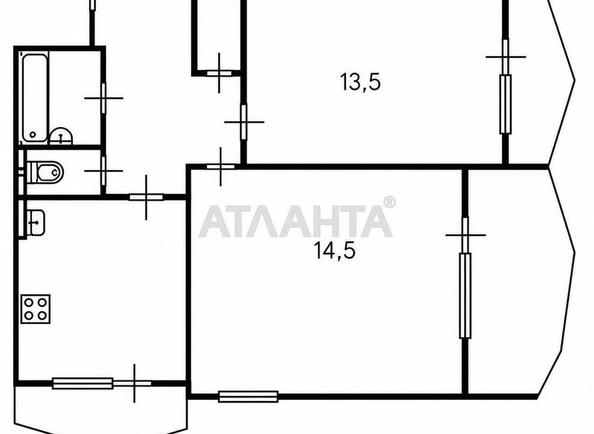 2-комнатная квартира по адресу ул. Жолио-кюри (площадь 58,1 м²) - imageAlt 19 2-комнатная квартира по адресу ул. Жолио-кюри (площадь 58,1 м²) - Atlanta.ua - imageAlt 19