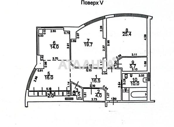 3-кімнатна квартира за адресою вул. Проспект Шевченка (площа 114,8 м²) - фото 21 3-кімнатна квартира за адресою вул. Проспект Шевченка (площа 114,8 м²) - Atlanta.ua - фото 21