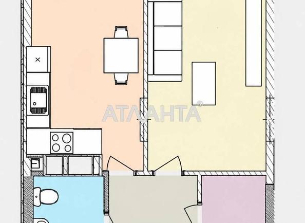 1-комнатная квартира по адресу ул. Одесская (площадь 44 м²) - imageAlt 12 1-комнатная квартира по адресу ул. Одесская (площадь 44 м²) - Atlanta.ua - imageAlt 12