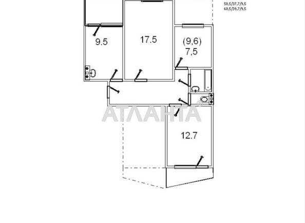 3-комнатная квартира по адресу ул. Бочарова ген. (площадь 61,7 м²) - imageAlt 10 3-комнатная квартира по адресу ул. Бочарова ген. (площадь 61,7 м²) - Atlanta.ua - imageAlt 10