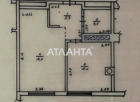 1-комнатная квартира по адресу ул. Юношеская (площадь 40 м²) - Atlanta.ua - фото 16