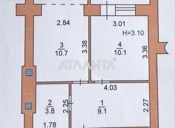 1-комнатная квартира по адресу ул. Набережная (площадь 40,9 м²) - Atlanta.ua - imageAlt 4