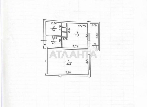 1-комнатная квартира по адресу ул. Среднефонтанская (площадь 40 м²) - Atlanta.ua - imageAlt 8