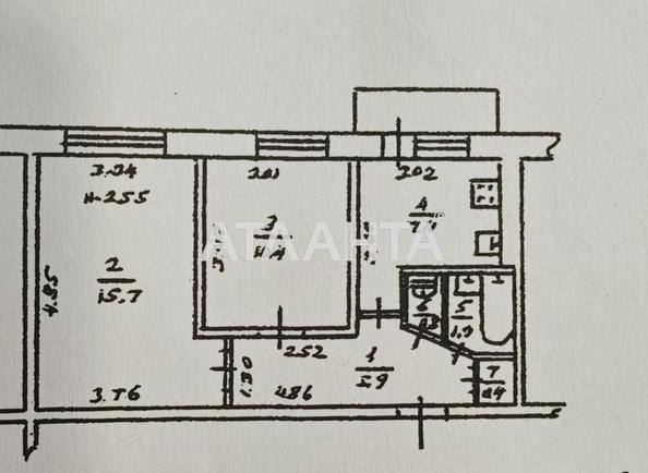 2-комнатная квартира по адресу ул. Заболотного ак. (площадь 43,2 м²) - Atlanta.ua - imageAlt 8