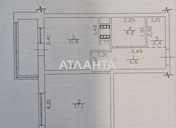 1-кімнатна квартира за адресою вул. Канатна (площа 45,6 м²) - Atlanta.ua - фото 8