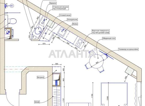 1-комнатная квартира по адресу Фонтанская дор. (площадь 39 м²) - imageAlt 14 1-комнатная квартира по адресу Фонтанская дор. (площадь 39 м²) - Atlanta.ua - imageAlt 14
