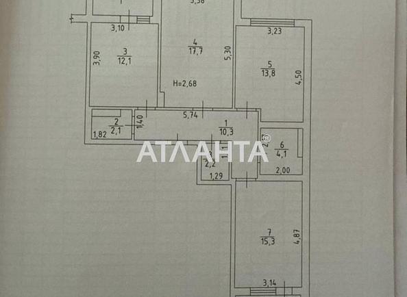 3-комнатная квартира по адресу ул. Грушевского Михаила (площадь 89 м²) - imageAlt 15 3-комнатная квартира по адресу ул. Грушевского Михаила (площадь 89 м²) - Atlanta.ua - imageAlt 15