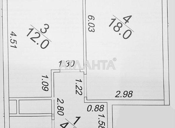 1-комнатная квартира по адресу ул. Краснова (площадь 40,5 м²) - imageAlt 11 1-комнатная квартира по адресу ул. Краснова (площадь 40,5 м²) - Atlanta.ua - imageAlt 11