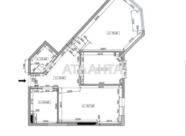 2-комнатная квартира по адресу Клубничный пер. (площадь 73 м²) - imageAlt 11 2-комнатная квартира по адресу Клубничный пер. (площадь 73 м²) - Atlanta.ua - imageAlt 11