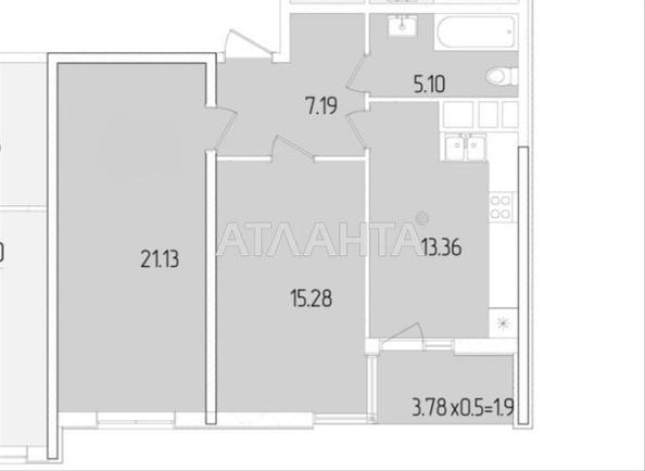 2-комнатная квартира по адресу ул. Краснова (площадь 64 м²) - фото 14 2-комнатная квартира по адресу ул. Краснова (площадь 64 м²) - Atlanta.ua - фото 14