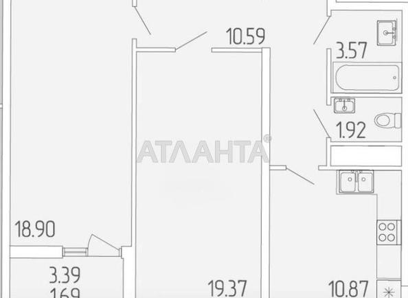 2-комнатная квартира по адресу ул. Краснова (площадь 67,1 м²) 2-комнатная квартира по адресу ул. Краснова (площадь 67,1 м²) - Atlanta.ua