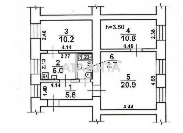 3-комнатная квартира по адресу ул. Новосельского (площадь 59,4 м²) - imageAlt 3 3-комнатная квартира по адресу ул. Новосельского (площадь 59,4 м²) - Atlanta.ua - imageAlt 3